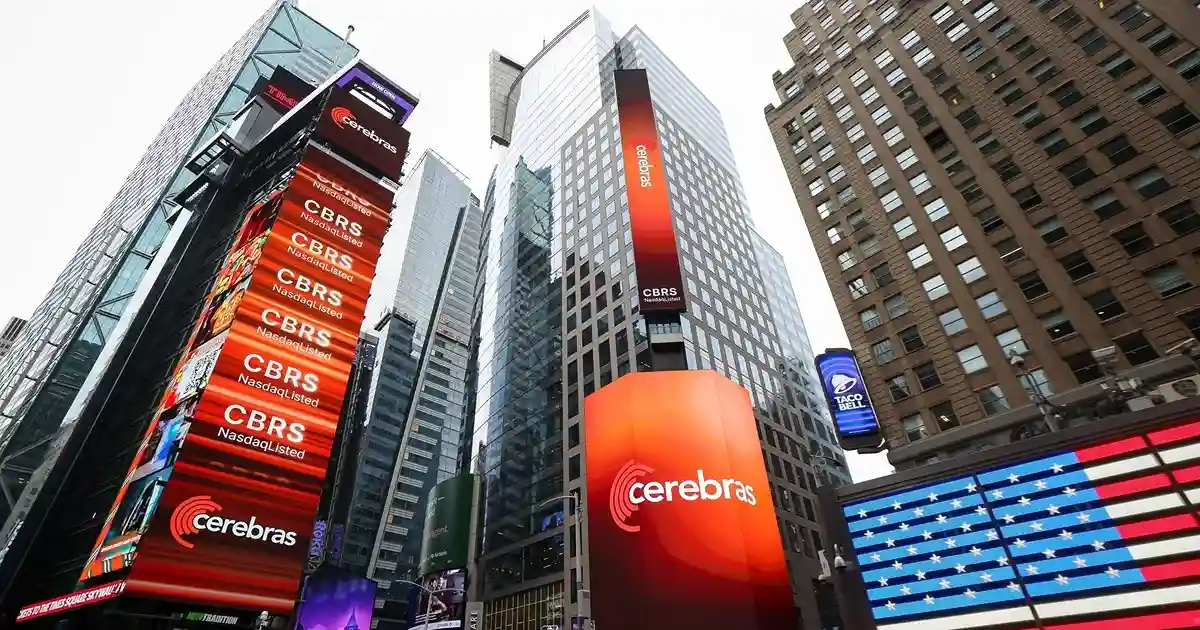 Cerebras AI IPO Debut Raises $5.55 Billion